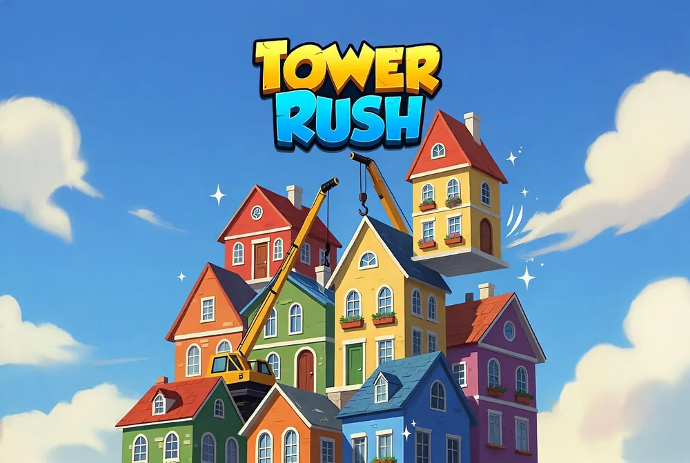 Tower Rush app being played on a phone through the SpinBetter mobile lobby